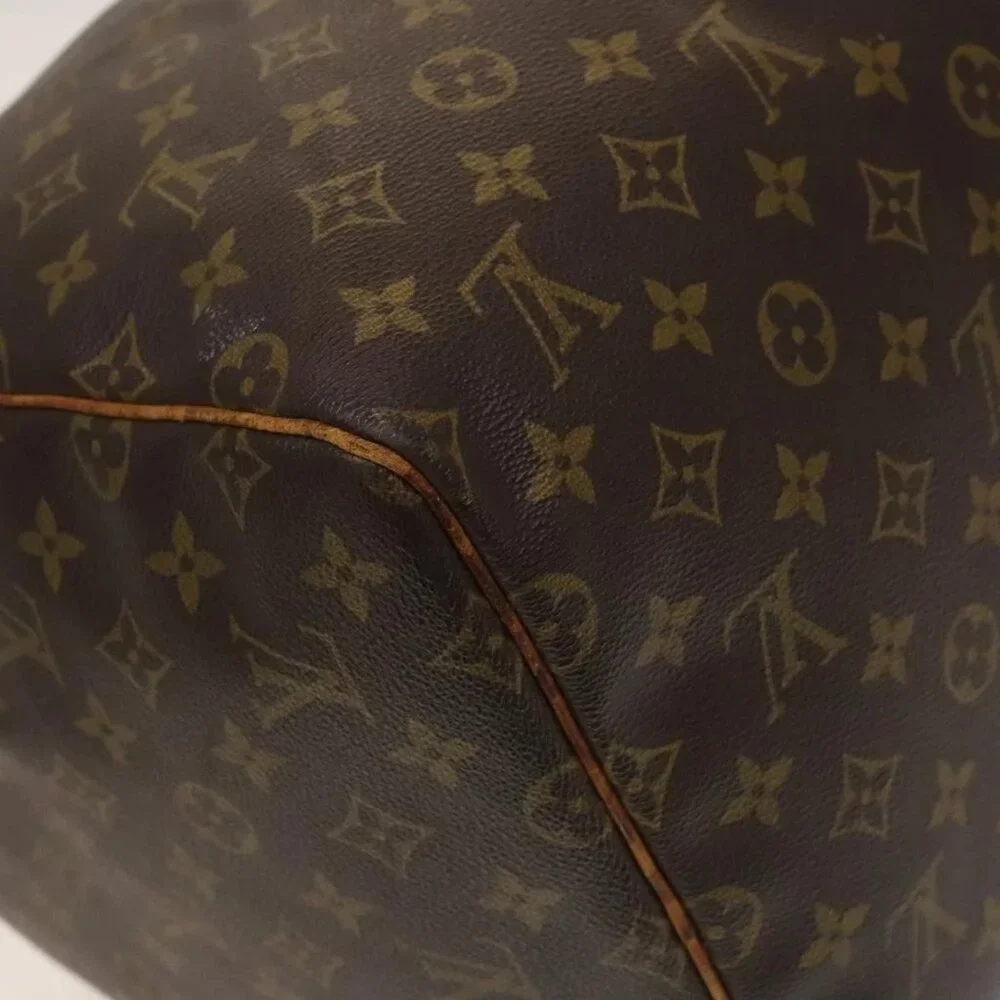 LOUIS VUITTON Monogram Keepall 55 Boston Bag M41424 LV Auth ar13669 - Picture 4 of 16